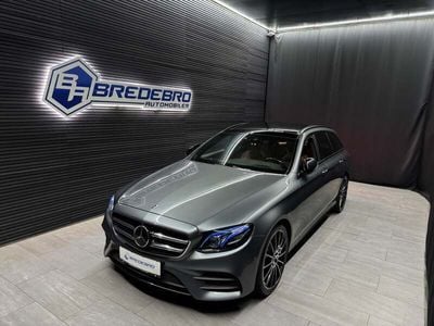 Sortmetal Brugt 2018 Mercedes E400 AMG line Stationcar | 539.500 kr.