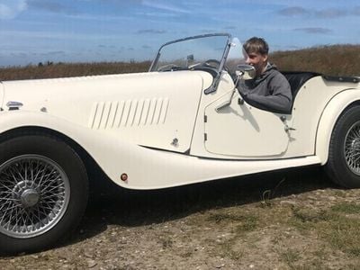 Hvid Brugt 1965 Morgan Plus 4 Cabriolet | 219.000 kr.