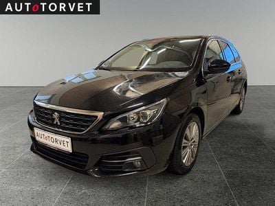 Sort Brugt 2018 Peugeot 308 Allure Sky Stationcar | 72.900 kr. (Super pris)