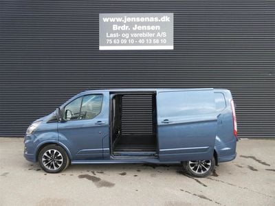 Blåmetal Brugt 2018 Ford Transit Custom Sport Van | 169.800 kr.