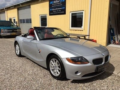 Sølvmetal Brugt 2004 BMW Z4 Cabriolet | 160.000 kr.