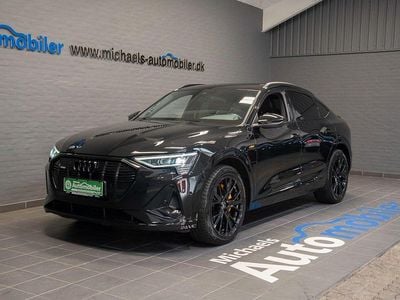 Sortmetal Brugt 2022 Audi e-tron Black Edition SUV | 469.900 kr. (Fair pris)