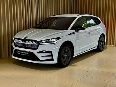 Hvidmetal Brugt 2024 Skoda Enyaq iV RS SUV | 434.900 kr. (Lidt for dyr)
