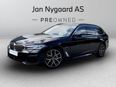 Sort Brugt 2022 BMW 530e M Sport Stationcar | 499.000 kr.