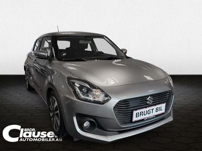 Premium silver Brugt 2018 Suzuki Swift Exclusive Hatchback | 99.900 kr. (Fair pris)