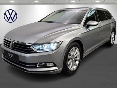 Champagnemetal Brugt 2018 VW Passat Highline Stationcar | 209.900 kr. (God pris)