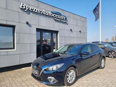 Blå Brugt 2016 Mazda 3 Vision Hatchback | 99.900 kr. (Fair pris)