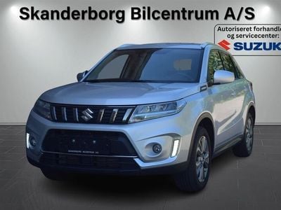 Silky silver metallic Brugt 2021 Suzuki Vitara Active SUV | 189.900 kr. (Fair pris)