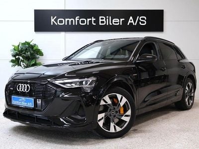 Sortmetal Brugt 2022 Audi e-tron S-Line SUV | 329.800 kr.