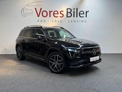 Sortmetal Brugt 2023 Mercedes EQB350 AMG line SUV | 334.900 kr. (God pris)