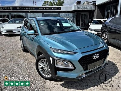 Blåmetal Brugt 2020 Hyundai Kona Trend SUV | 184.800 kr. (Lidt for dyr)