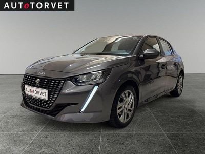 Sølvmetal Brugt 2020 Peugeot 208 Active Hatchback | 94.700 kr. (Fair pris)