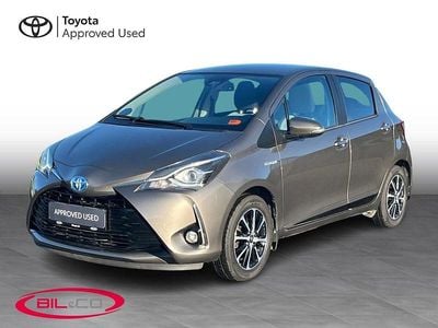 Brugt Toyota Yaris H3 100 HK (73 kW) 2019 Grå metal Hatchback