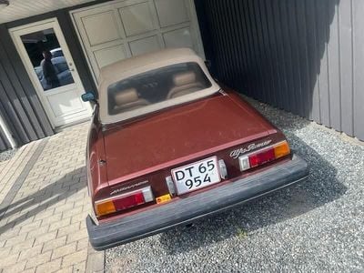 Brugt Alfa Romeo Spider Veloce 128 HK (94 kW) 1980 Cabriolet