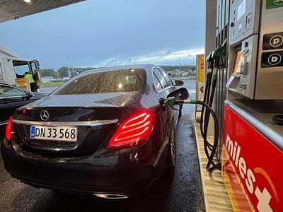 metal sort Brugt 2014 Mercedes C200 AMG line Sedan | 180.000 kr. (Lidt for dyr)