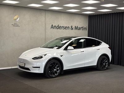 Hvid Brugt 2022 Tesla Model Y Long Range AWD SUV | 278.800 kr. (Fair pris)