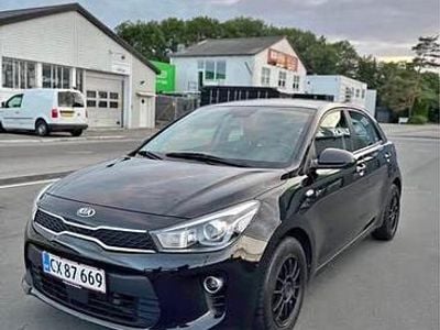 Brugt Kia Rio 99 HK (72 kW) 2018 Sort Hatchback