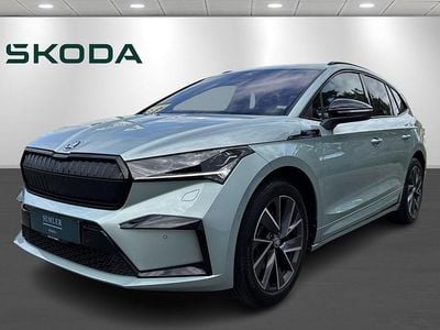 Grønmetal Brugt 2022 Skoda Enyaq iV SportLine SUV | 279.900 kr. (Fair pris)