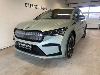 Brugt Skoda Enyaq iV SportLine 150 kW (204 HK) 2022 Lysblåmetal SUV