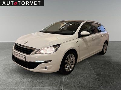 Hvid Brugt 2016 Peugeot 308 Allure Sky Stationcar | 79.700 kr. (Fair pris)