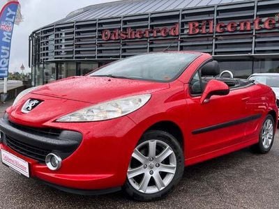 Rød Brugt 2008 Peugeot 207 CC Cabriolet | 29.000 kr. (Fair pris)