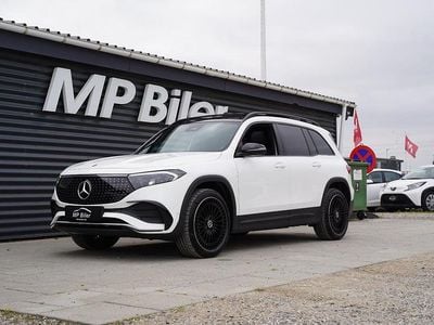 Hvid Brugt 2024 Mercedes EQB300 AMG line SUV | 379.900 kr. (Fair pris)