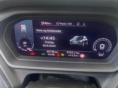 Grå Brugt 2023 Audi Q4 e-tron S-Line SUV | 320.000 kr.