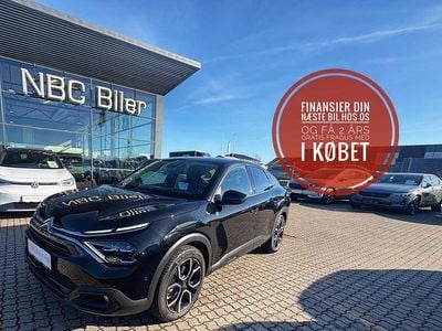 Brugt Citroën e-C4 Shine 100 kW (136 HK) 2023 Sortmetal Sedan