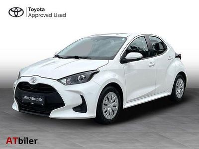 Hvid Brugt 2020 Toyota Yaris T1 Hatchback | 127.900 kr. (Fair pris)