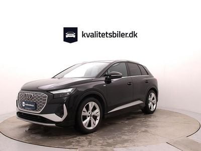 Brugt Audi Q4 e-tron S-Line 150 kW (204 HK) 2023 Sortmetal SUV