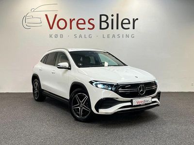 Hvid Brugt 2024 Mercedes EQA250+ AMG line SUV | 299.900 kr. (Fair pris)