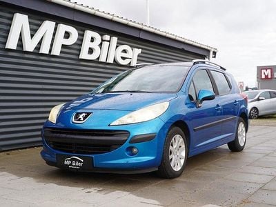 Blå Brugt 2008 Peugeot 207 Comfort plus Stationcar | 9.900 kr. (God pris)