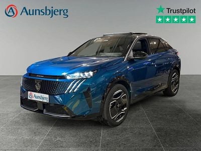 Blå metal Brugt 2024 Peugeot e-3008 GT SUV | 299.500 kr. (God pris)