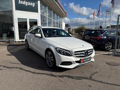 Hvid Brugt 2015 Mercedes C350e Stationcar | 199.800 kr.