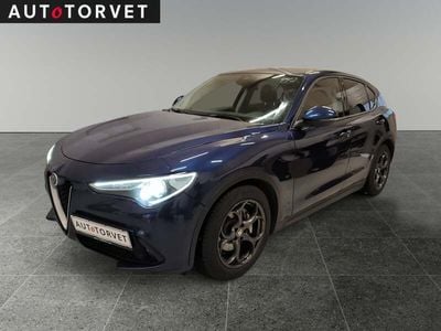 Mørkblåmetal Brugt 2018 Alfa Romeo Stelvio Super SUV | 249.700 kr.