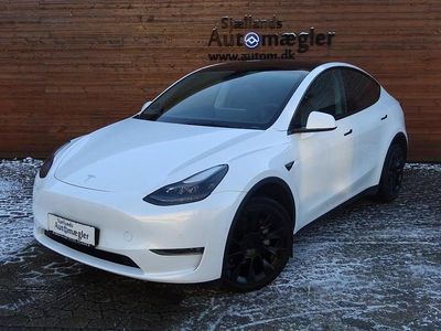 Perlemorshvid Brugt 2022 Tesla Model Y Long Range AWD SUV | 245.000 kr. (Fair pris)