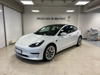 Hvidmetal Brugt 2022 Tesla Model 3 Sedan | 189.800 kr. (Fair pris)