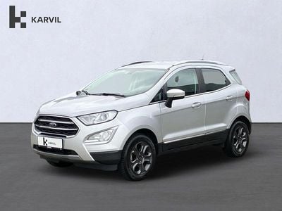 Moondust silver Brugt 2018 Ford Ecosport Titanium SUV | 144.900 kr. (Dyr)