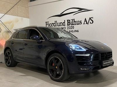 Mørkblåmetal Brugt 2017 Porsche Macan Turbo Performance Package SUV | 260.000 kr.