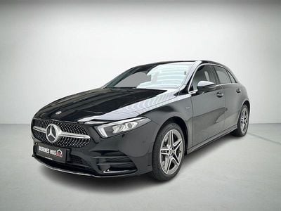Sortmetal Brugt 2021 Mercedes A250 AMG line Hatchback | 279.980 kr. (Super pris)