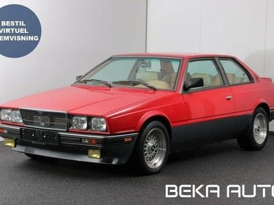 Brugt Maserati 222 200 HK (147 kW) 1988 Rød Coupe