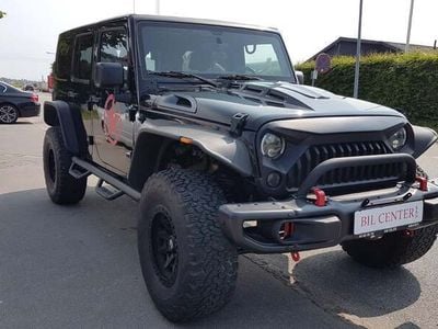 Sortmetal Brugt 2017 Jeep Wrangler Unlimited Rubicon SUV | 249.000 kr.