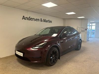 Cherryred Brugt 2024 Tesla Model Y Long Range RWD SUV | 328.800 kr.