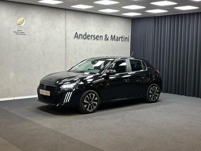 Brugt Peugeot e-208 Style 100 kW (136 HK) 2025 Sort Hatchback