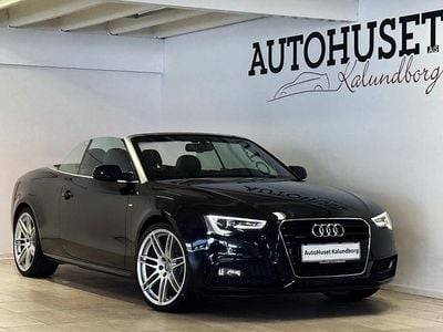 Brugt Audi A5 Cabriolet S-Line 245 HK (180 kW) 2013 Sort Cabriolet