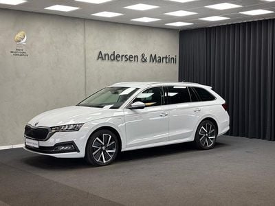 Hvid Brugt 2020 Skoda Octavia Stationcar | 209.700 kr. (Fair pris)