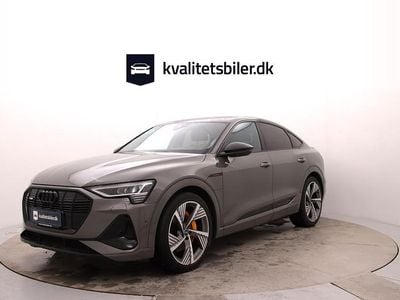 Brugt Audi e-tron Sportback Black Edition 300 kW (408 HK) 2023 Gråmetal SUV