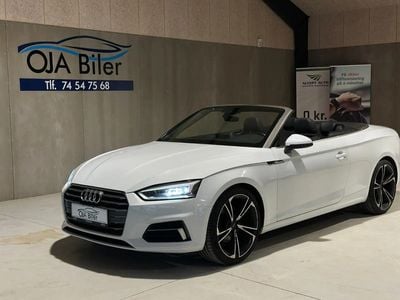 Hvid Brugt 2017 Audi A5 Cabriolet Cabriolet | 379.900 kr. (Fair pris)