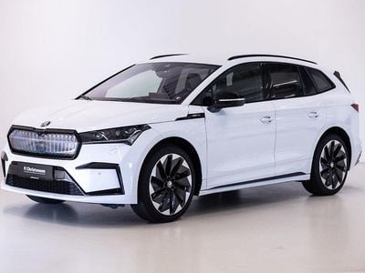 Farve: hvidmetal Brugt 2022 Skoda Enyaq iV SportLine SUV | 309.900 kr. (God pris)