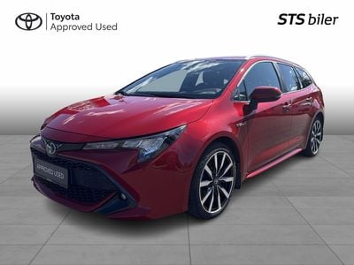 3u5 flame red Brugt 2021 Toyota Corolla H3 Smart Stationcar | 239.900 kr. (Fair pris)